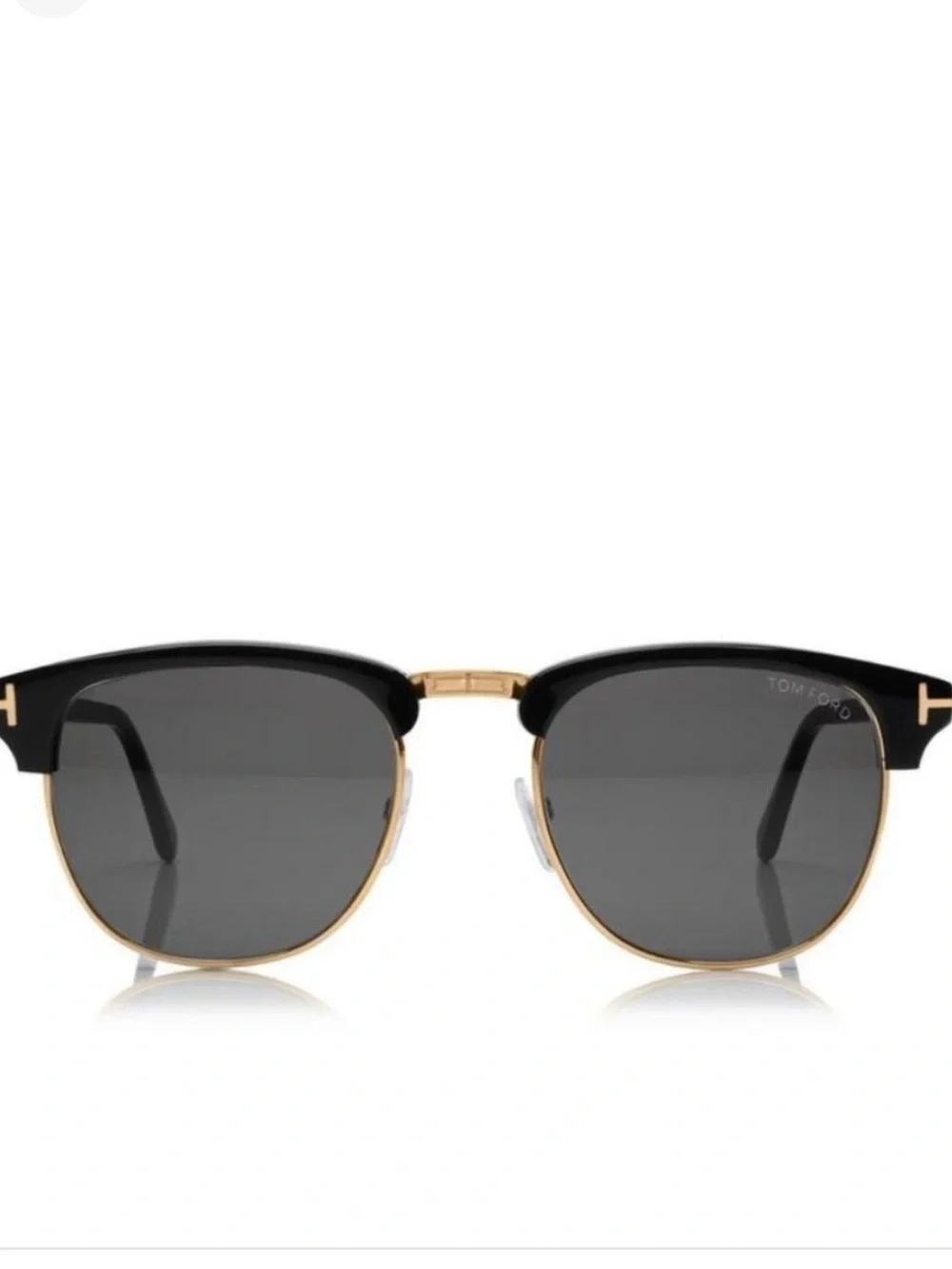 Tom Ford Henry Sunglasses Black/Gold $600